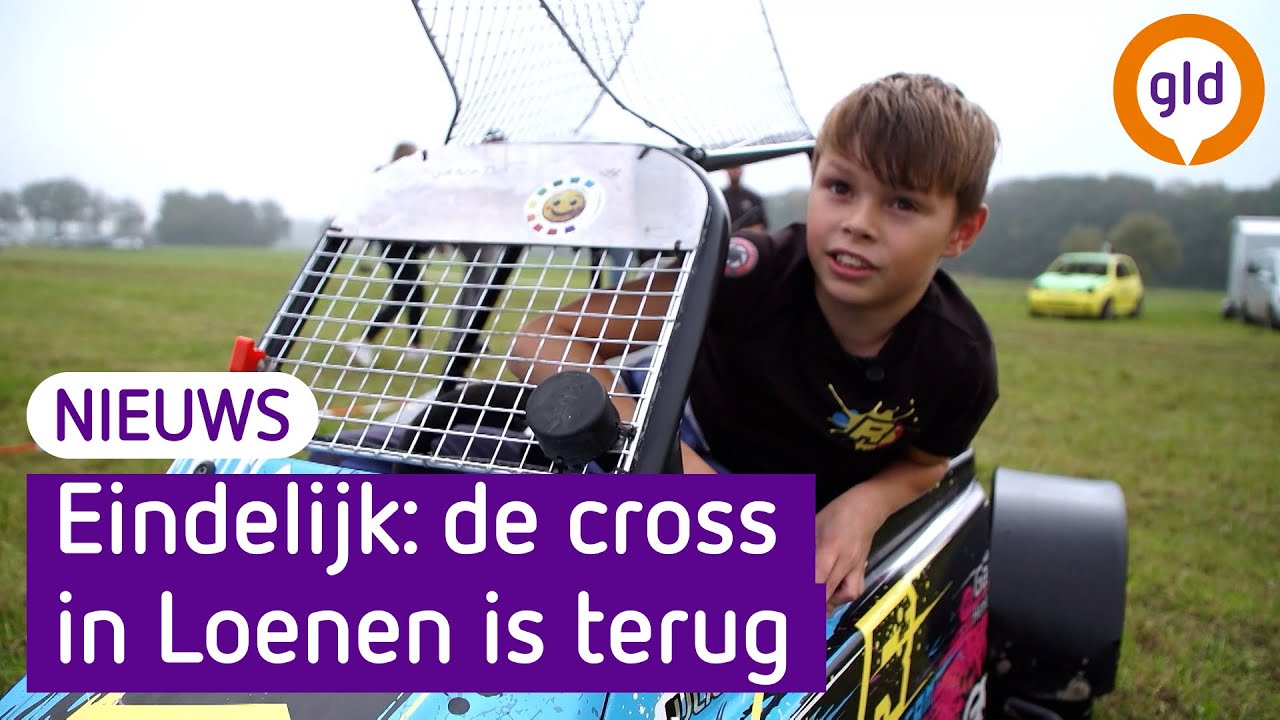 Na acht jaar wachten is er eindelijk weer een cross in Loenen