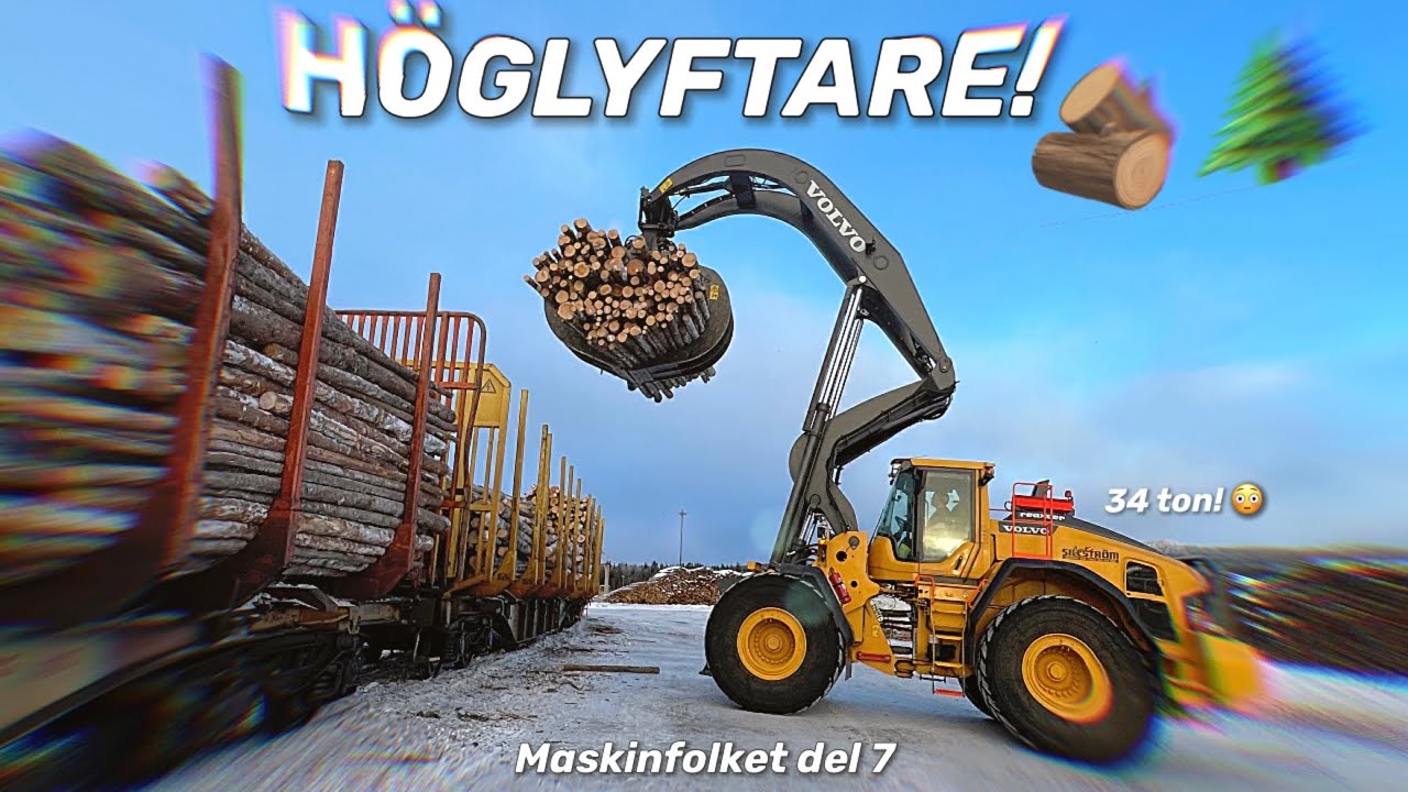 L180H HIGH-LIFT! 😯 - Maskinfolket del 7