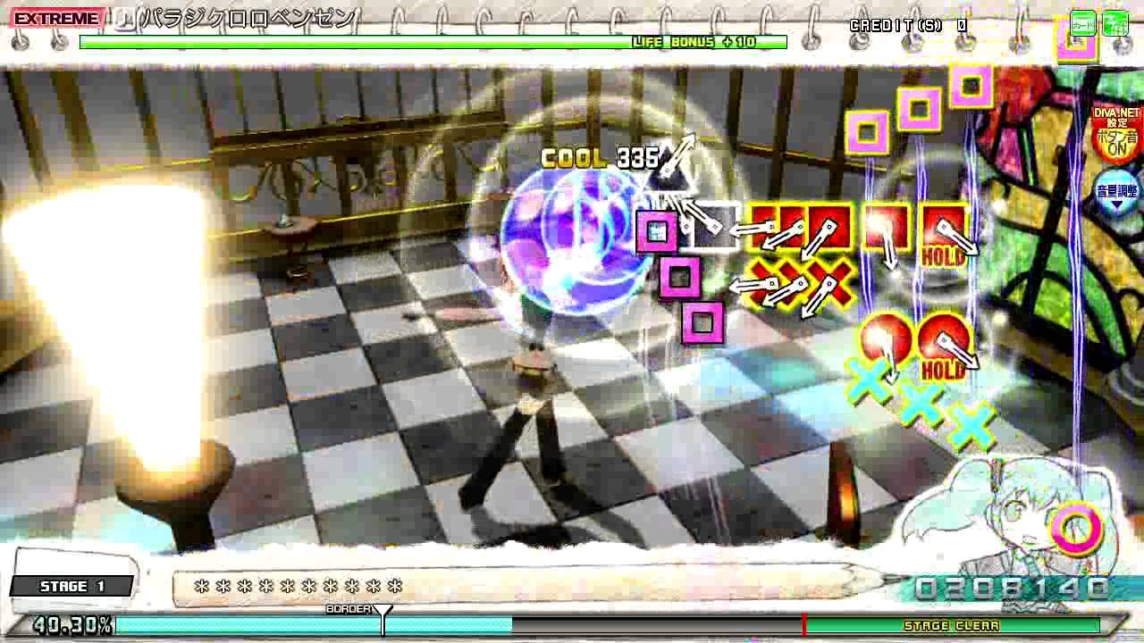 Project Diva ARCADE  パラジクロロベンゼン EXTREME Perfect