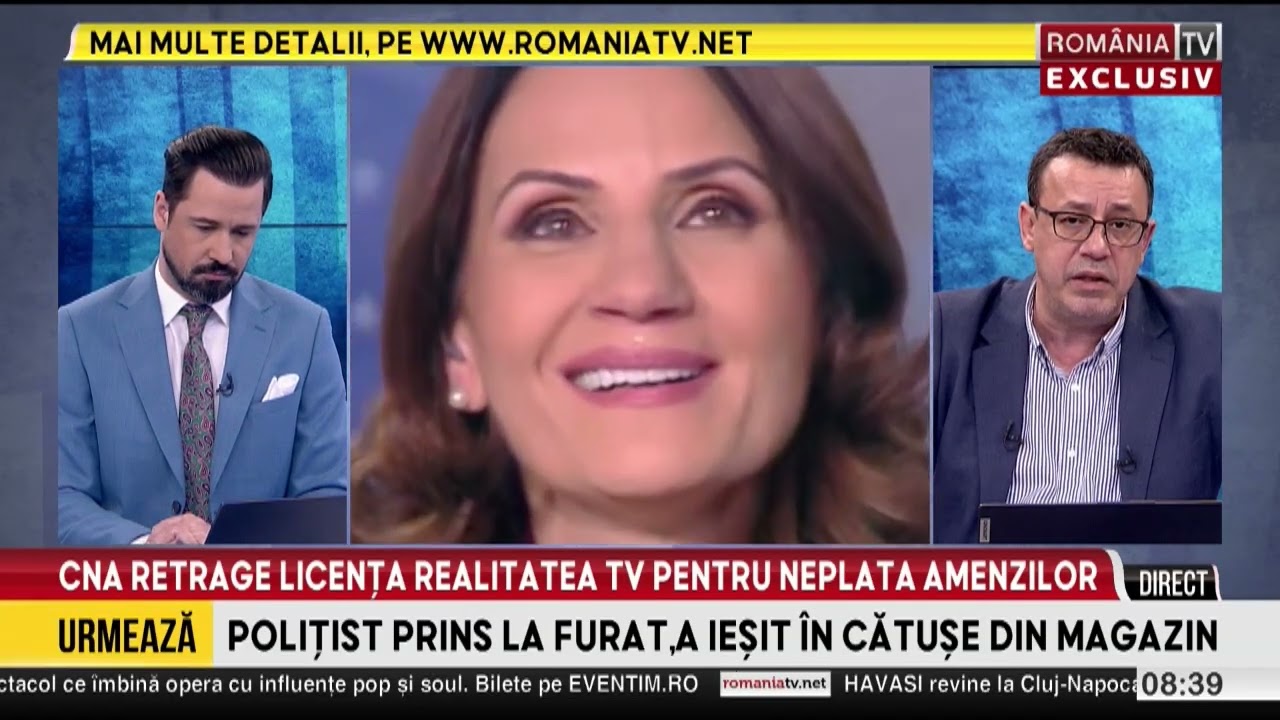 Ciutacu, după ce s-a &icirc;nchis Realitatea Plus: &bdquo;Nu poţi să pleci la bătaie cu Anca Alexandrescu...&rdquo;
