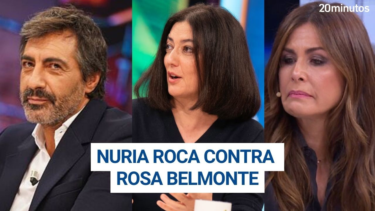 NURIA ROCA contra ROSA BELMONTE tras afectar a JUAN DEL VAL