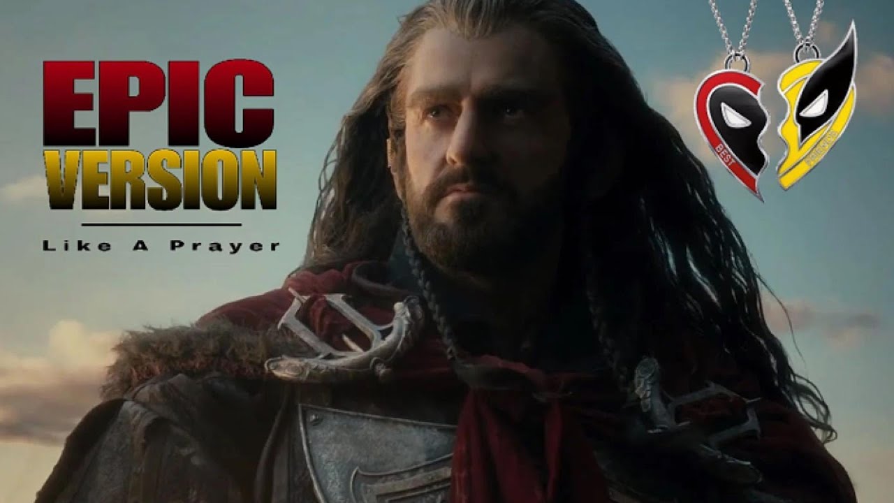 The Hobbit Battle of five armies LIKE A PRAYER THORIN LOTR!!!