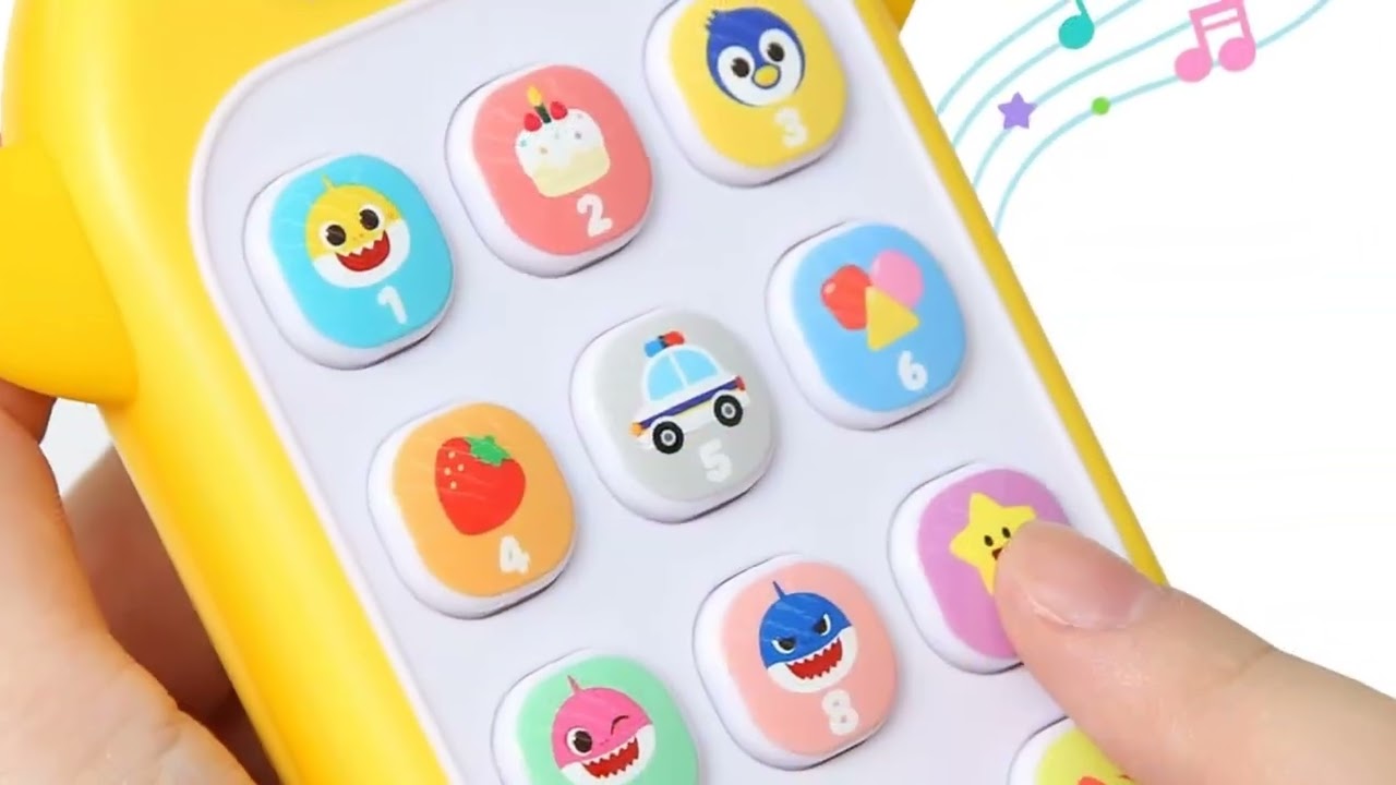 Baby Shark Sing & Learn Smartphone & Book 🎶 | Interactive Educational Toy for Toddlers 1-3!