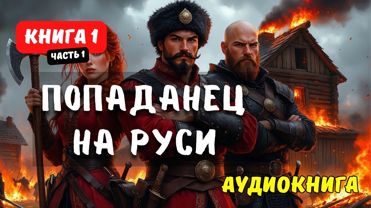 АУДИОКНИГА ПОЛНАЯ | ПОПАДАНЦЫ | ИСПОВЕДЬ ЧЕЛОВЕКА В ПРОШЛОМ: ВРЕМЯ СТАТЬ ГЕРОЕМ |  КНИГА  1 | 1