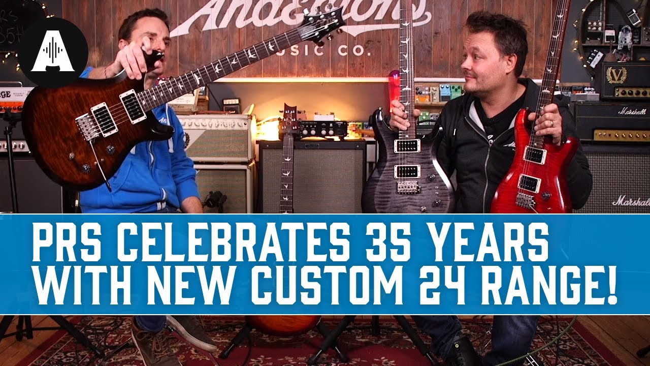 PRS Give The Custom 24 A Serious Upgrade! - NEW 35th Anniversary S2 Guitar Range!