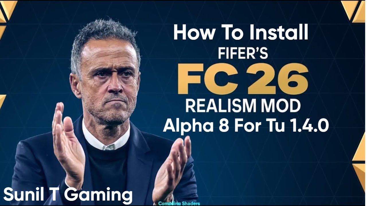 How to install FIFER'S FC 26 Realism Mod Alpha 8 for TU 1.4.0  with Gameplay #fc26   #fifa #fc