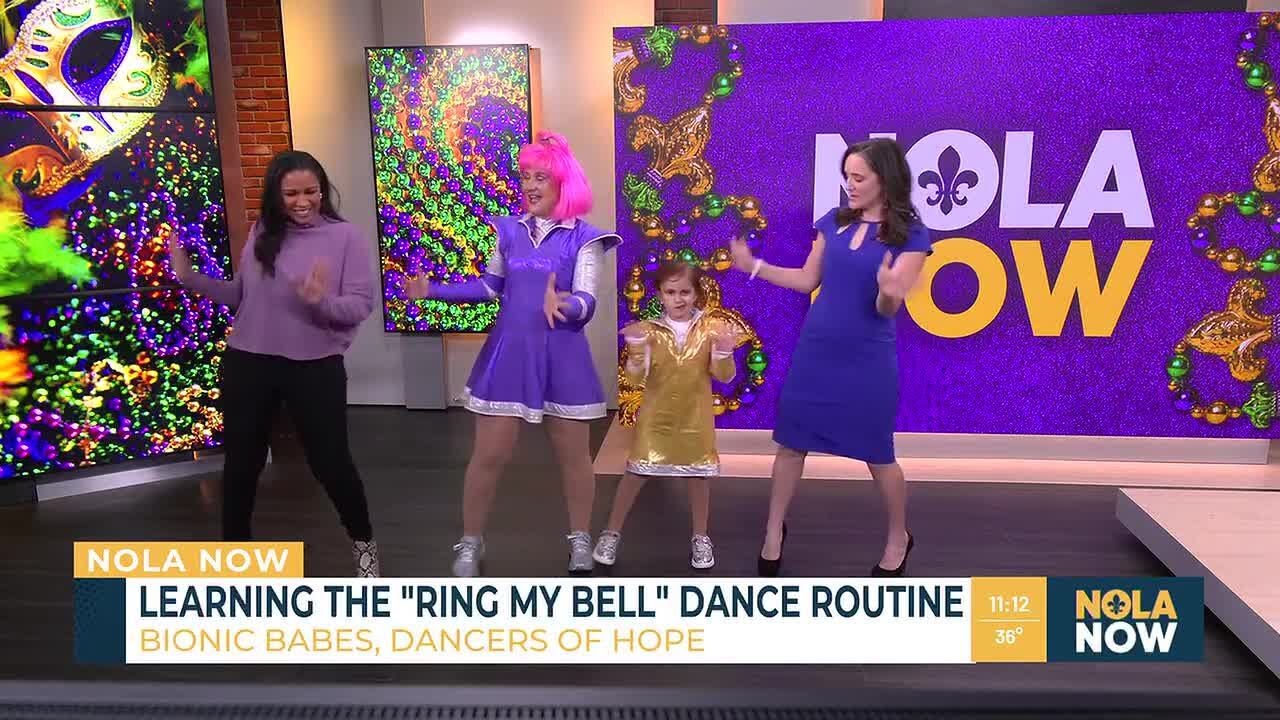 Bionic Babes 'Ring my Bell' dance routine