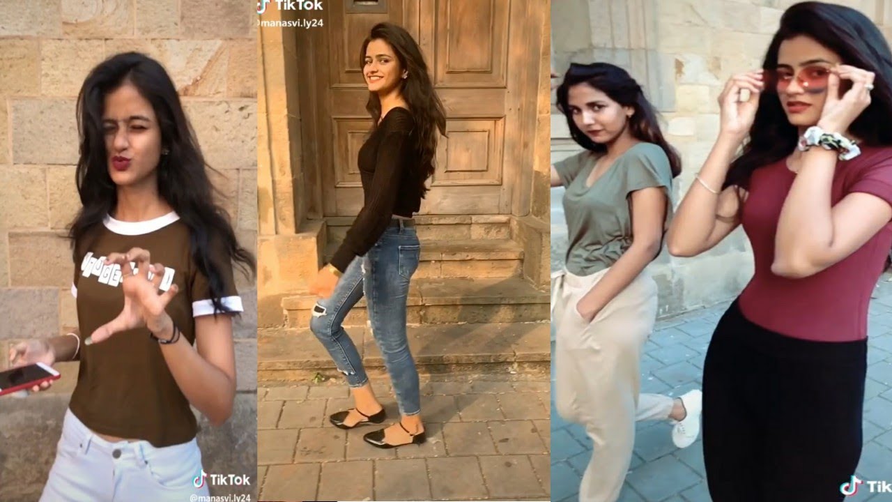 Manasvi tiktok viral girl !! So beauty ful girl on tiktok super star