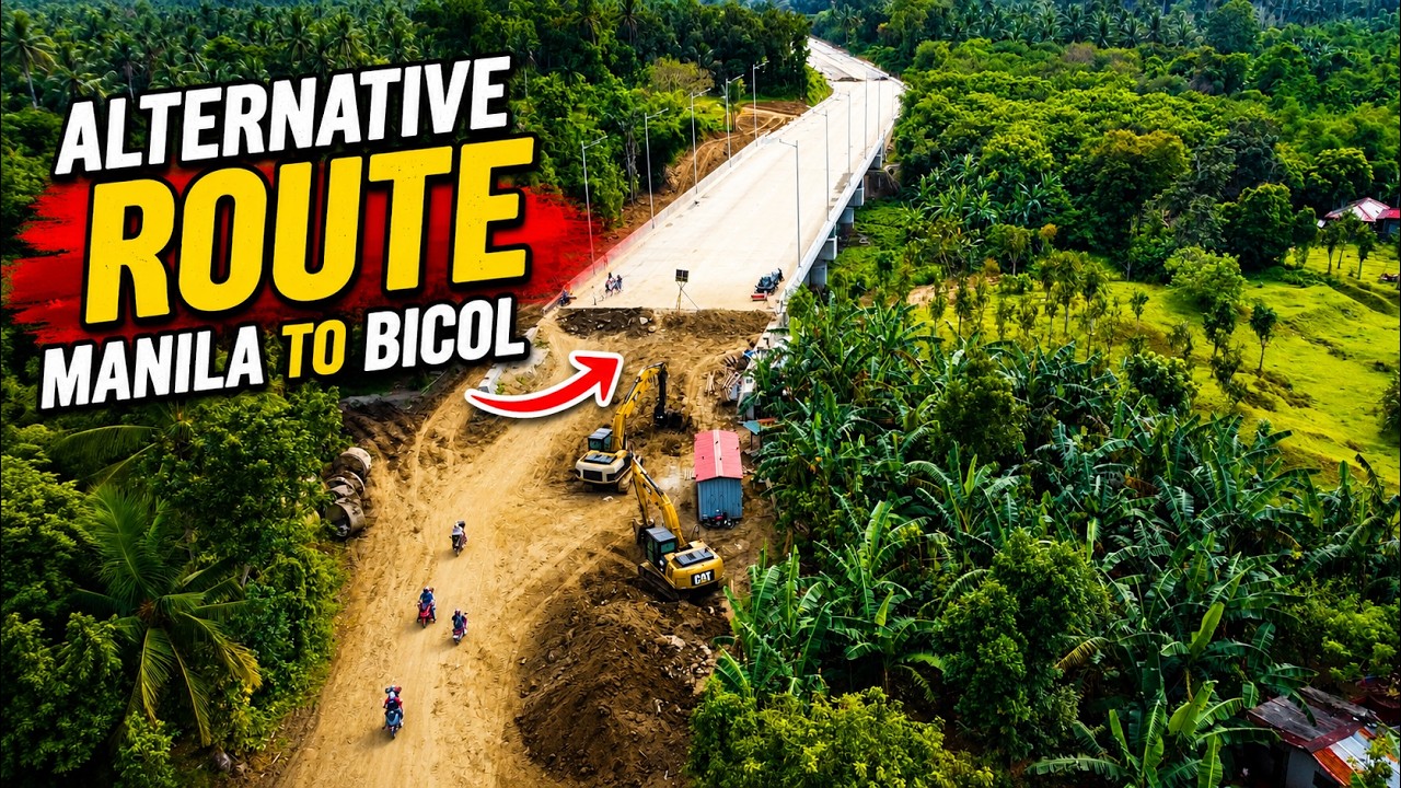 MAGANDA AT MABILIS NA DAAN PAPUNTANG BICOL / ALAMINOS SAN PABLO CITY BYPASS ROAD UPDATE