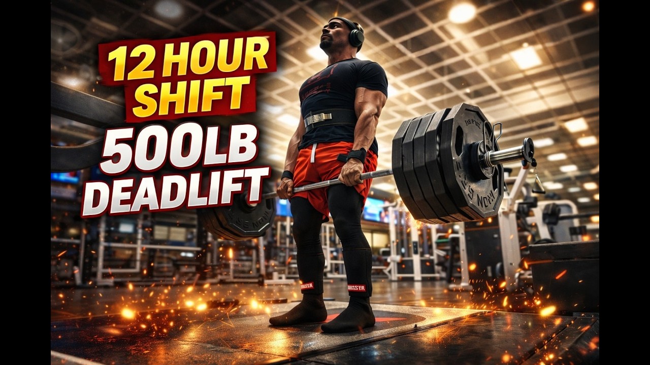 VLOG: The Cut | Work, Deadlifts & Cardio