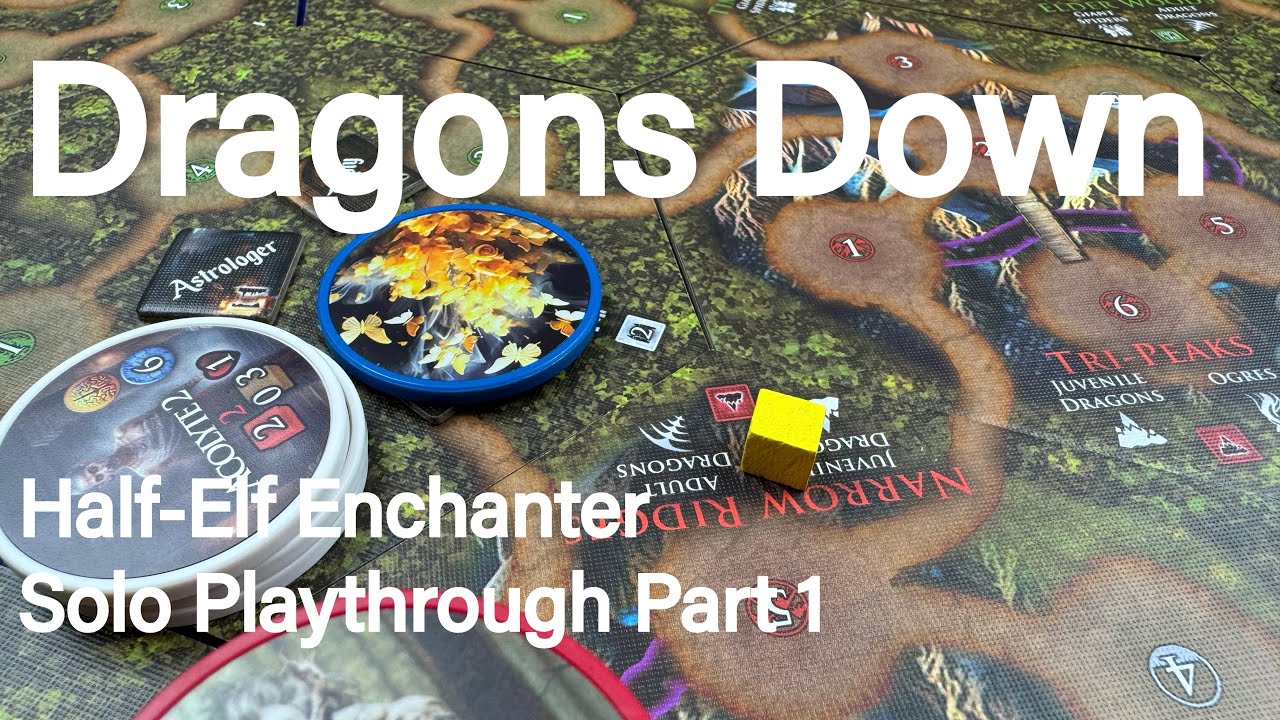Dragons Down - Half-Elf Enchanter Solo Playthrough Part 1