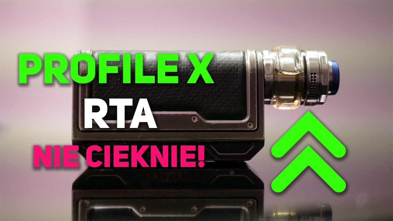 Profile X RTA Wotofo - Atomizer RTA, kt&oacute;ry nie cieknie!