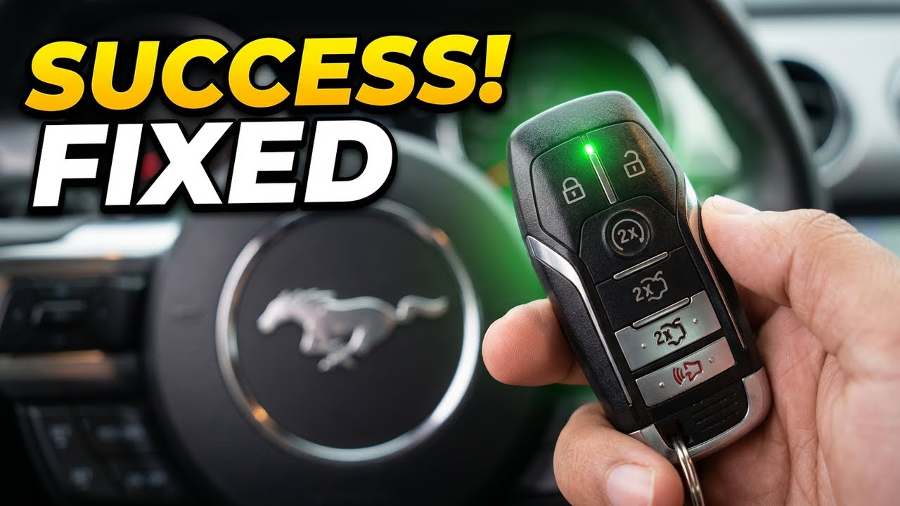 Smart Key Programming for Ford Mustang