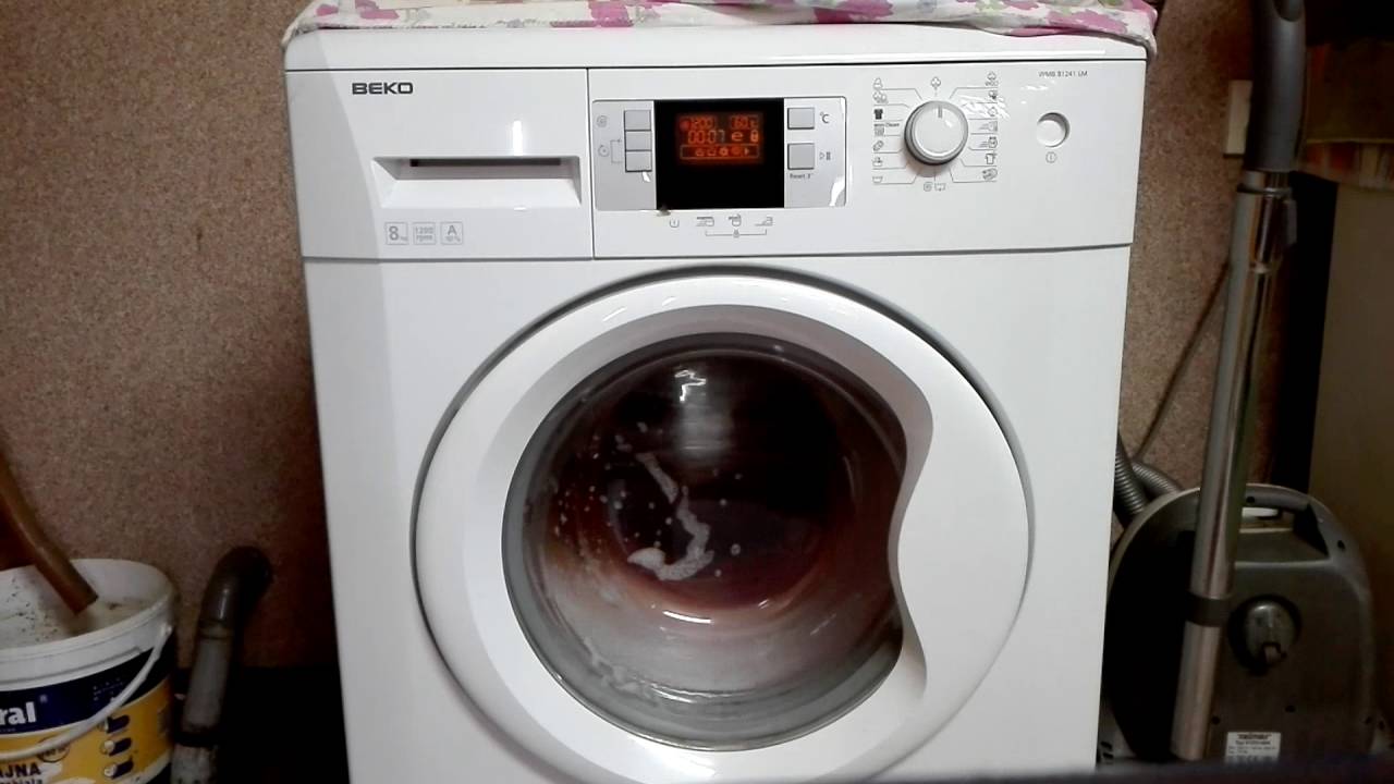 Pralka Beko - Bawełna 60°C - Wirowanie końcowe