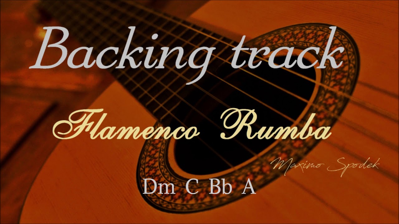 FLAMENCO RUMBA Dm BACKING TRACK