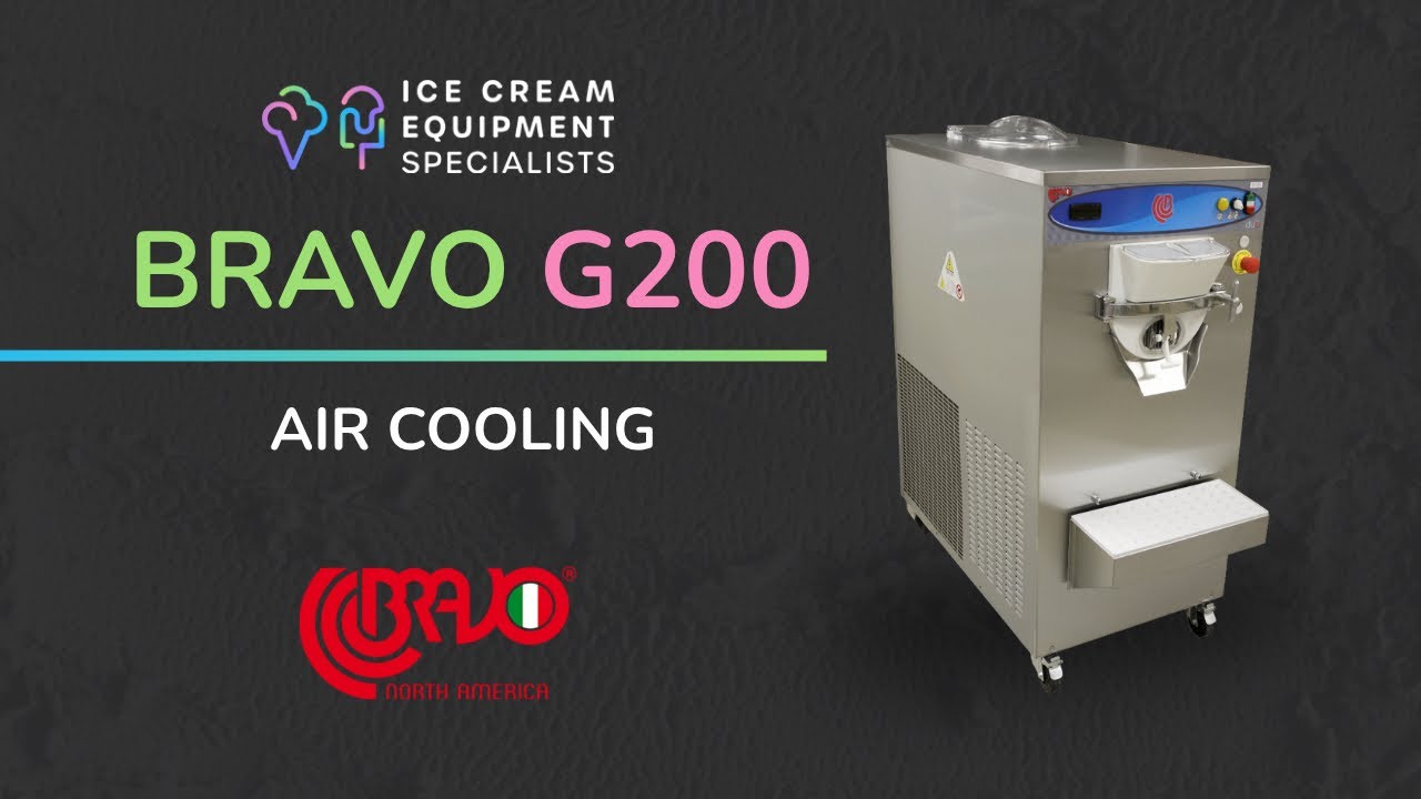 Air Cooled G200 Bravo Batch Freezer