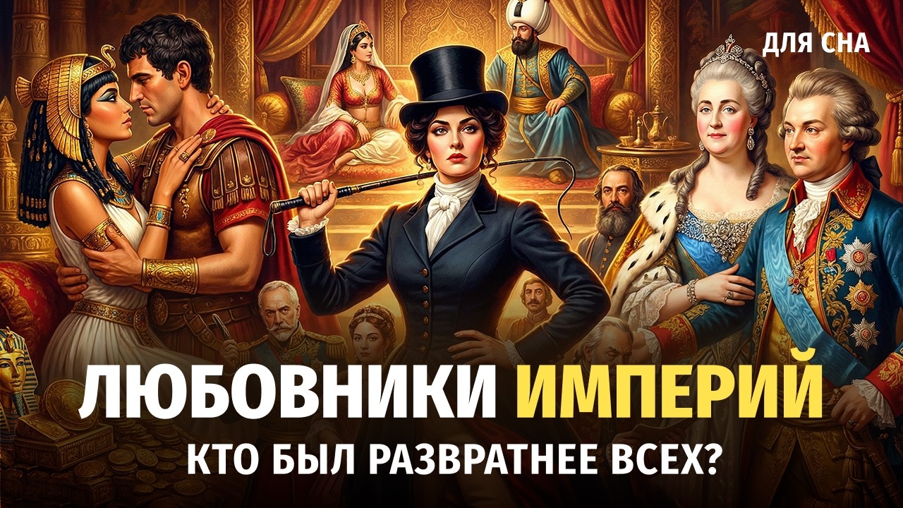 🔥Любовники Империй: от Древней Греции до США. Кто на самом деле правит империями? 🌙 Лекция для сна