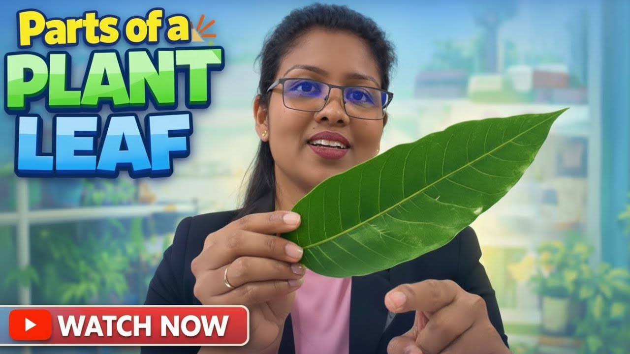 Parts of a Plant Leaf | Grade 7 Science | Easy Explanation