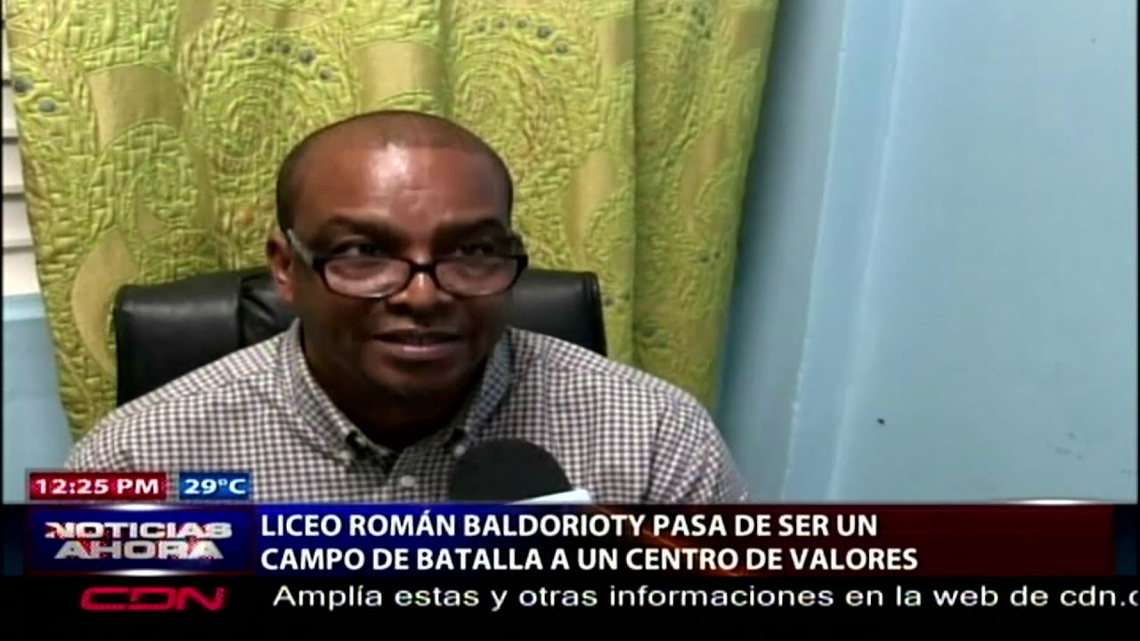 Azua: Liceo Rom&aacute;n  Baldorioty pasa de ser un campo de batalla a un centro de valores