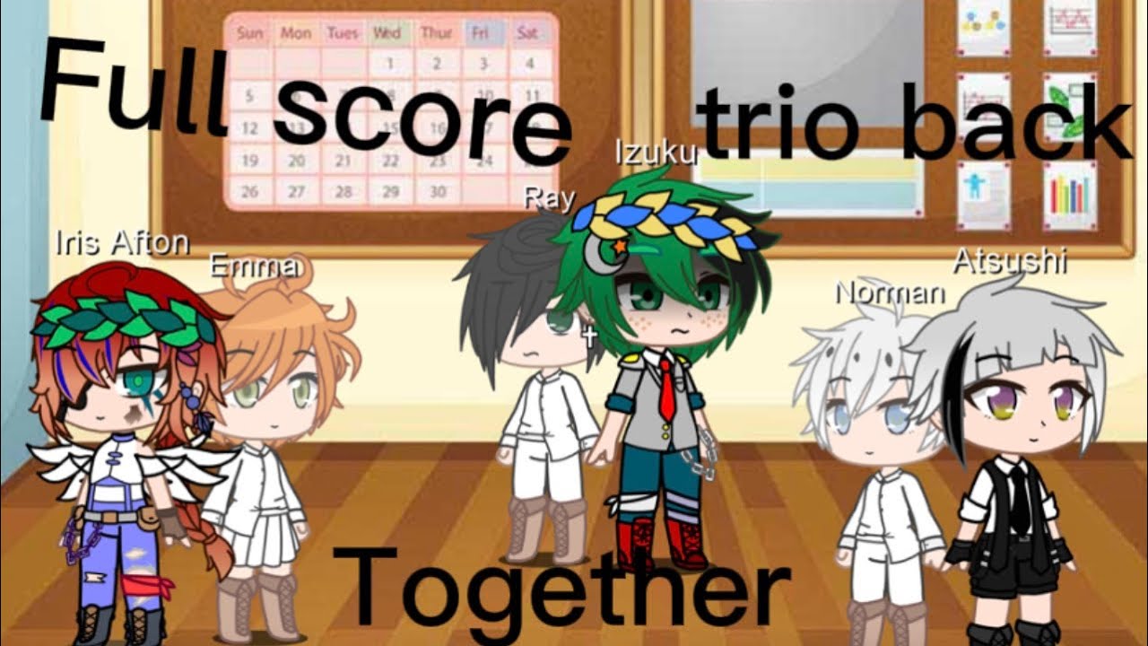 Tpn full score trio reunion ||Deku as ray|| fnaf x tpn x mha x bsd||￼
