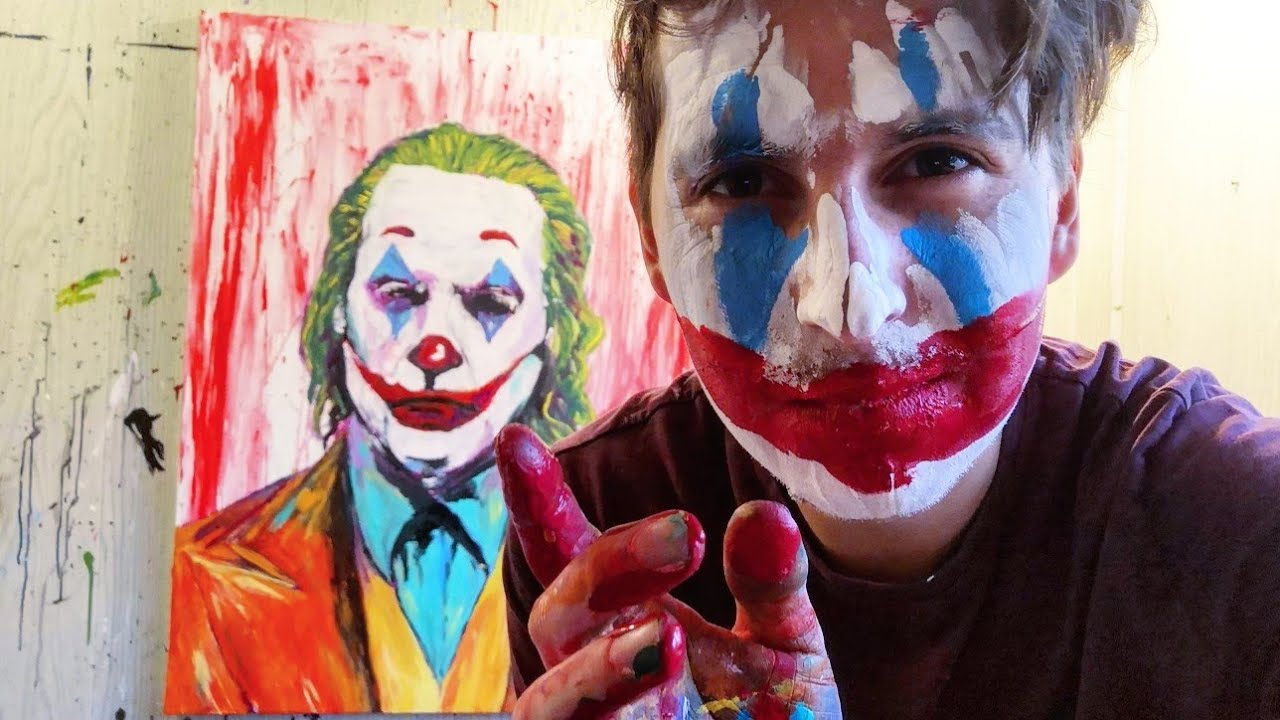 Finger Painting the New Joker