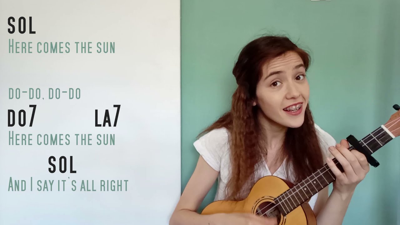 HERE COMES THE SUN - Tutorial Ukelele - The Beatles