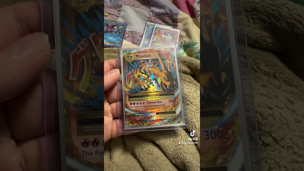 M Charizard Ex Pok&eacute;mon Card!!!