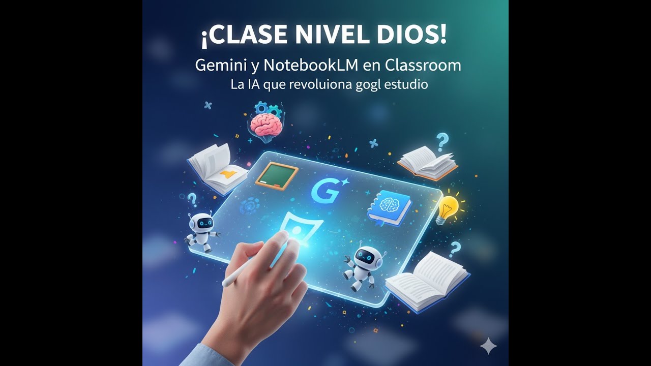 🤯 ¡CLASE NIVEL DIOS! Gemini y NotebookLM en Classroom: La IA que revoluciona el estudio 📚🤖
