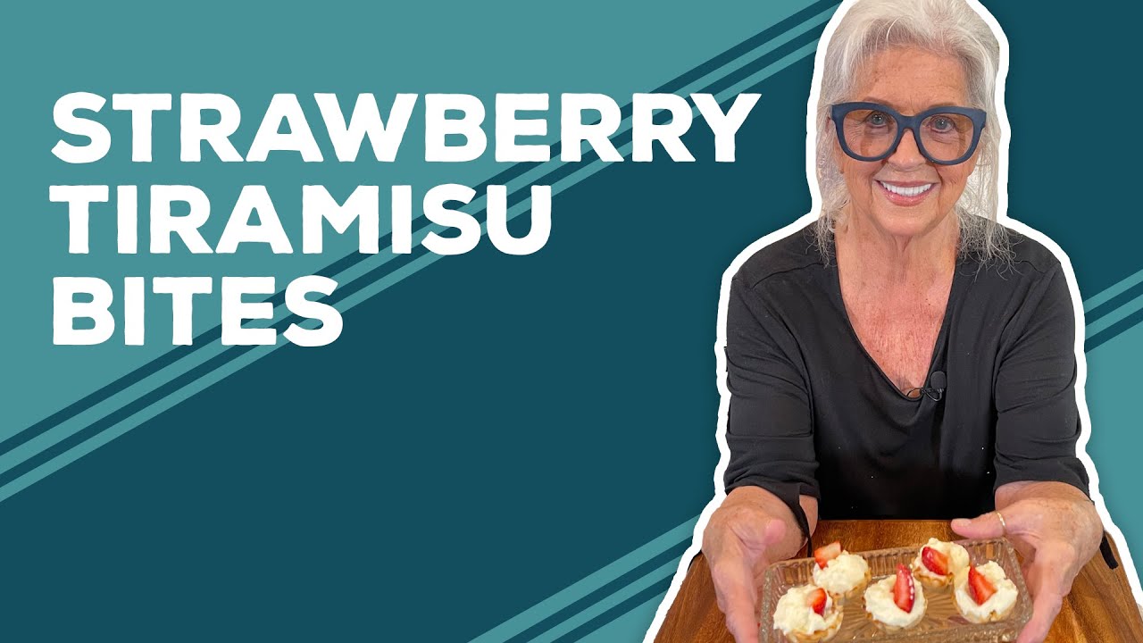 Love & Best Dishes: Strawberry Tiramisu Bites Recipe | Bite Size Dessert Ideas