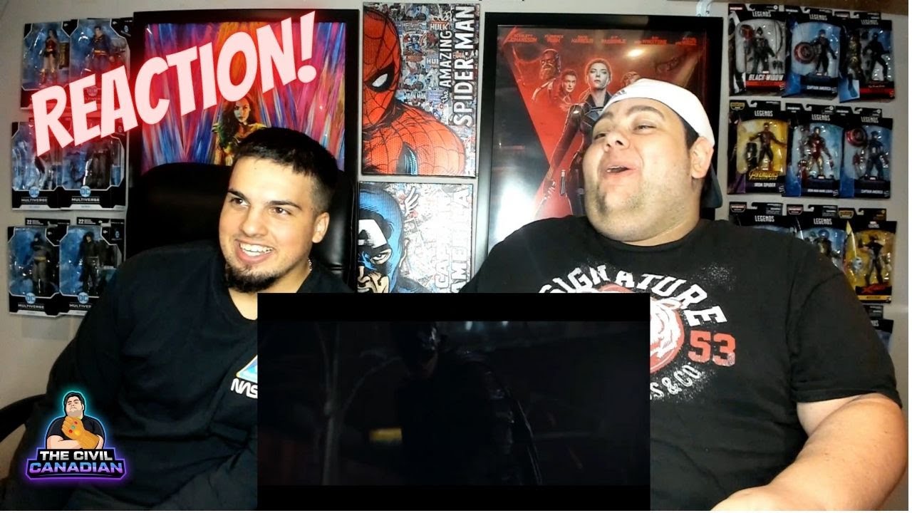 THE BATMAN TEASER TRAILER - REACTION!!!