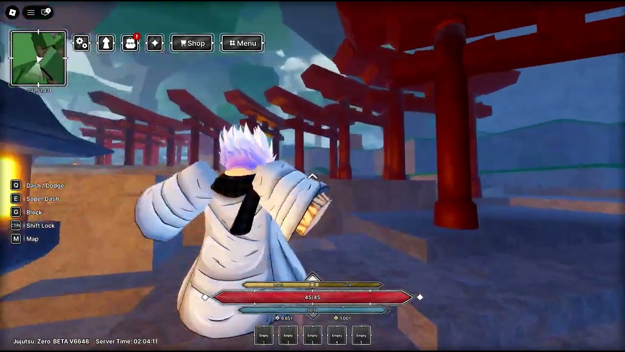 Playing jujutsu zero