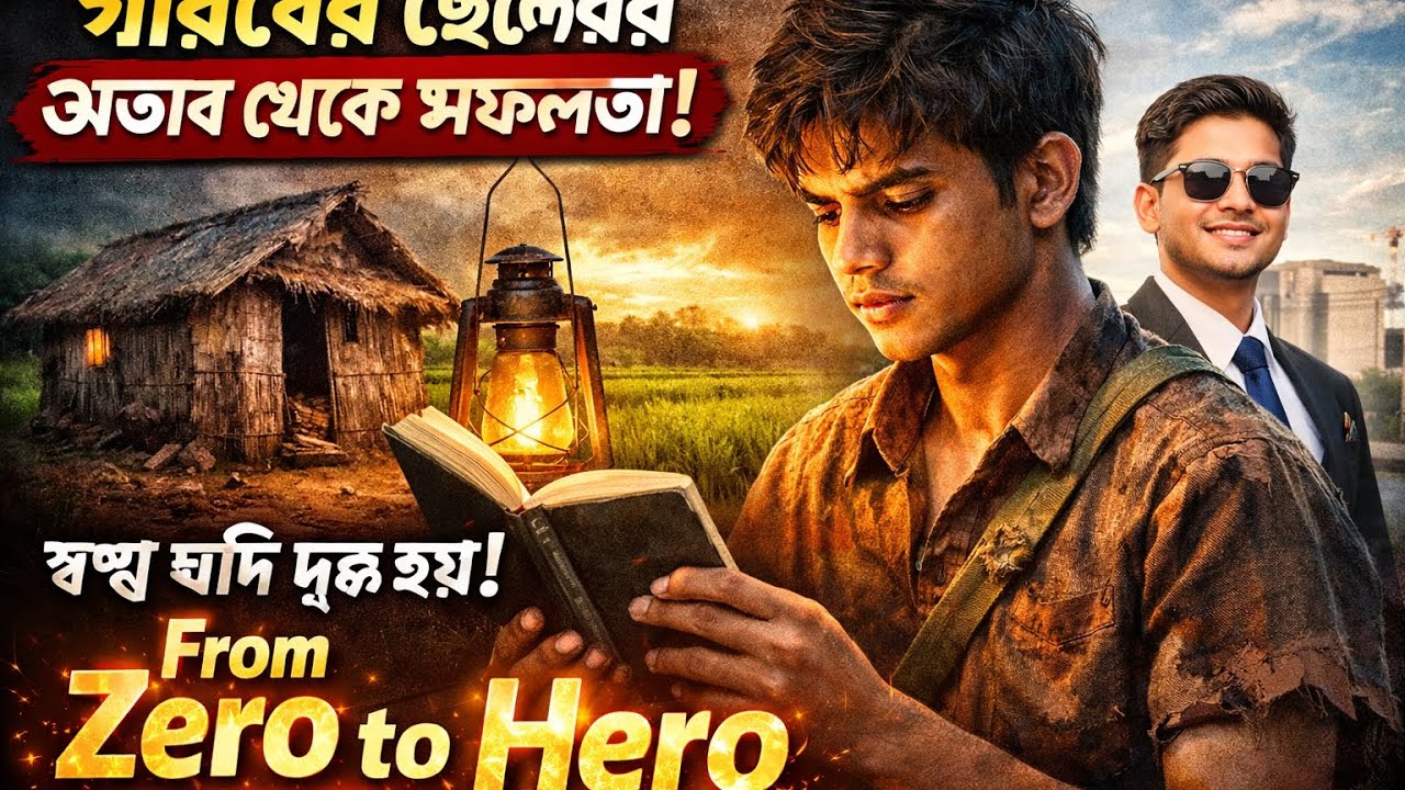 অপমান থেকে সম্মান #InspirationalStory#BanglaMotivation#SuccessStory#FromZeroToHero#HardWorkPaysOff