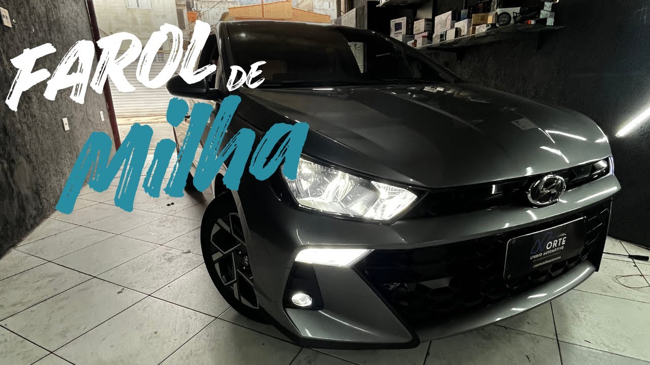 Instalação de Farol de Milha – HB20 2024 | Norte Studio Automotivo