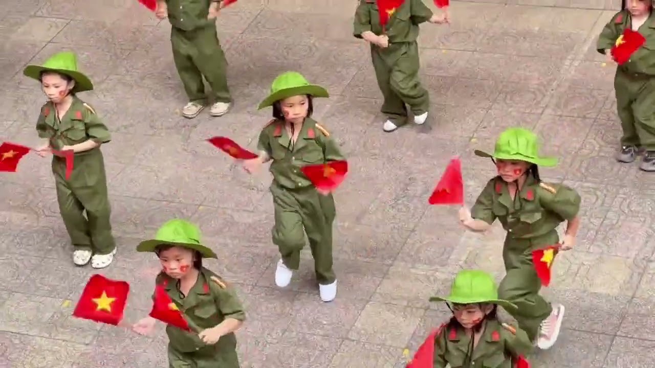 Đồng diễn thể dục - Trường Mầm Non Phường 14, Quận 11