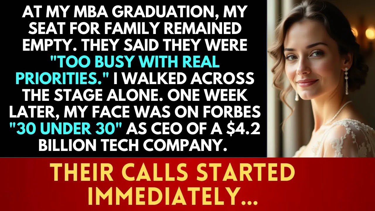 At Graduation, My Family Didn't Show Up   Then They Saw Me on Forbes '30 Under 30' List
