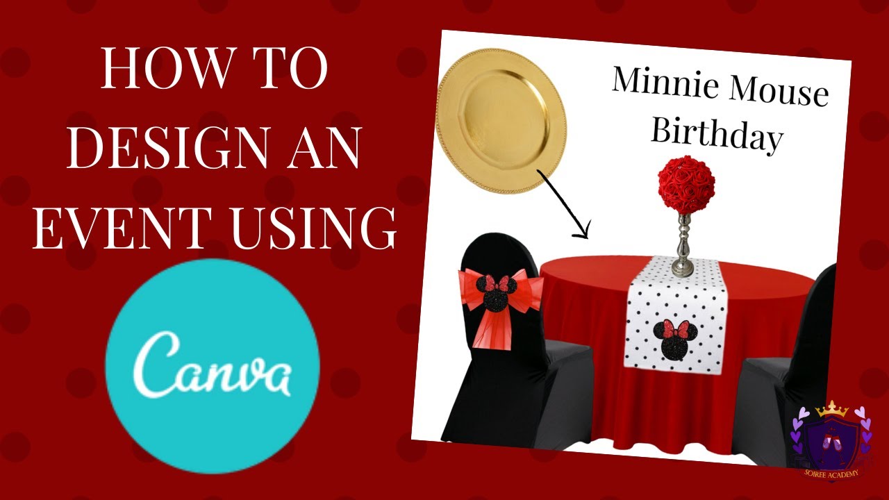Create an EVENT DESIGN using Canva Pro!