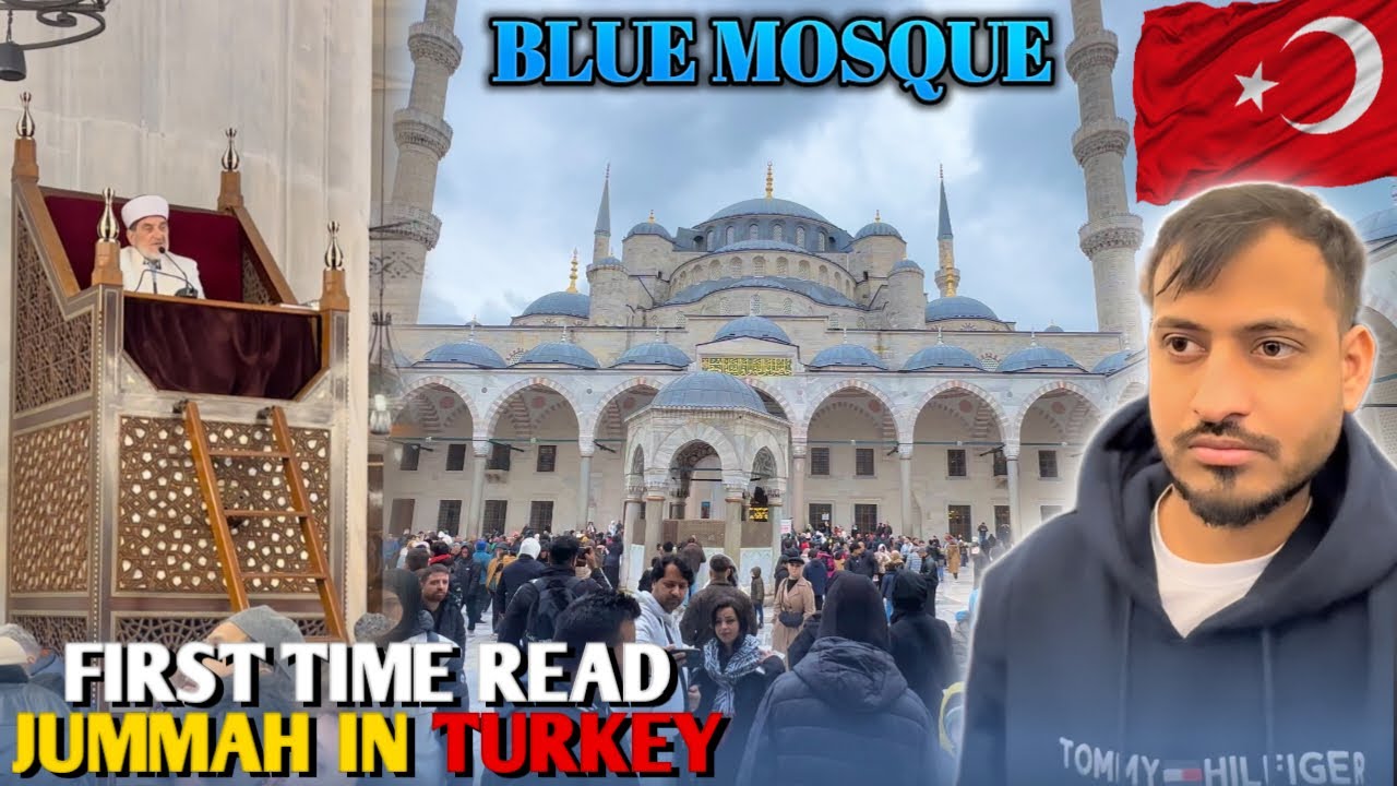 First Time Pray Jummah In Turkey 🇹🇷🤲 || Bule Mosque Dekhne Ka Bahoot Shoq Tha Mujy 🕌♥️