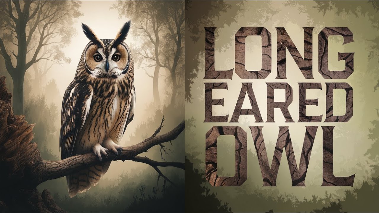 The Silent Dive of the Long Eared Owl