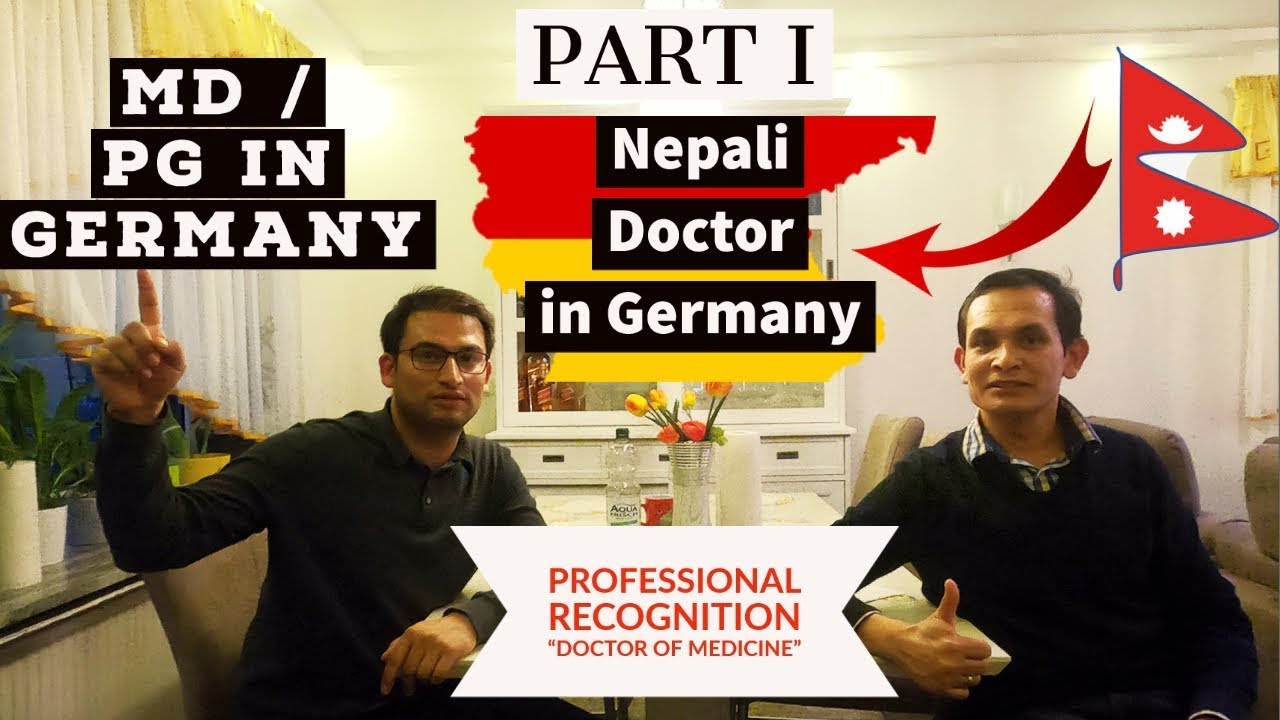 Studying (MD/PG) and Working in Germany for Nepali Doctors II NEPALI DOCTOR IN GERMANY !!