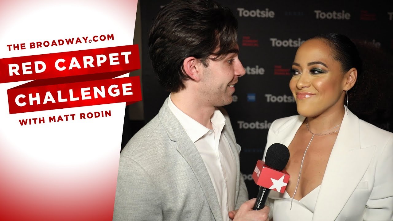 RED CARPET CHALLENGE: TOOTSIE with Santino Fontana, Kristin Chenoweth, Lilli Cooper and more!