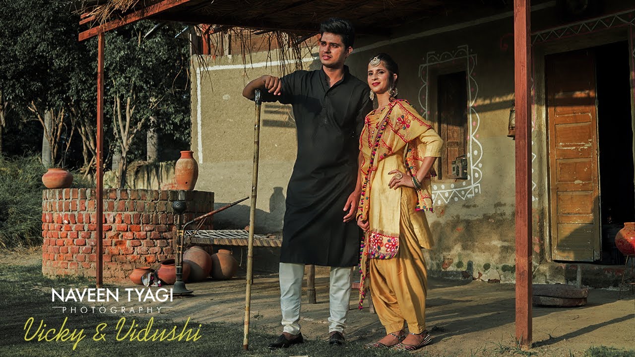 Vicky & Vidushi || PRE-WEDDING || SHOOTING VILLAGE ||Naveen Tyagi PHOTOGRAPHY ||DELHI ||NCR