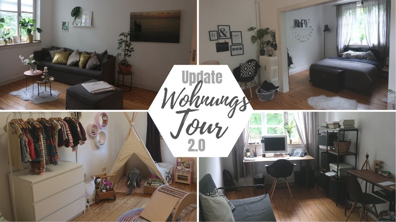 WOHNUNGSTOUR 🏡 UNSERE 4 ZIMMER ALTBAU WOHNUNG | Es hat sich einiges verändert! Roomtour + Garten