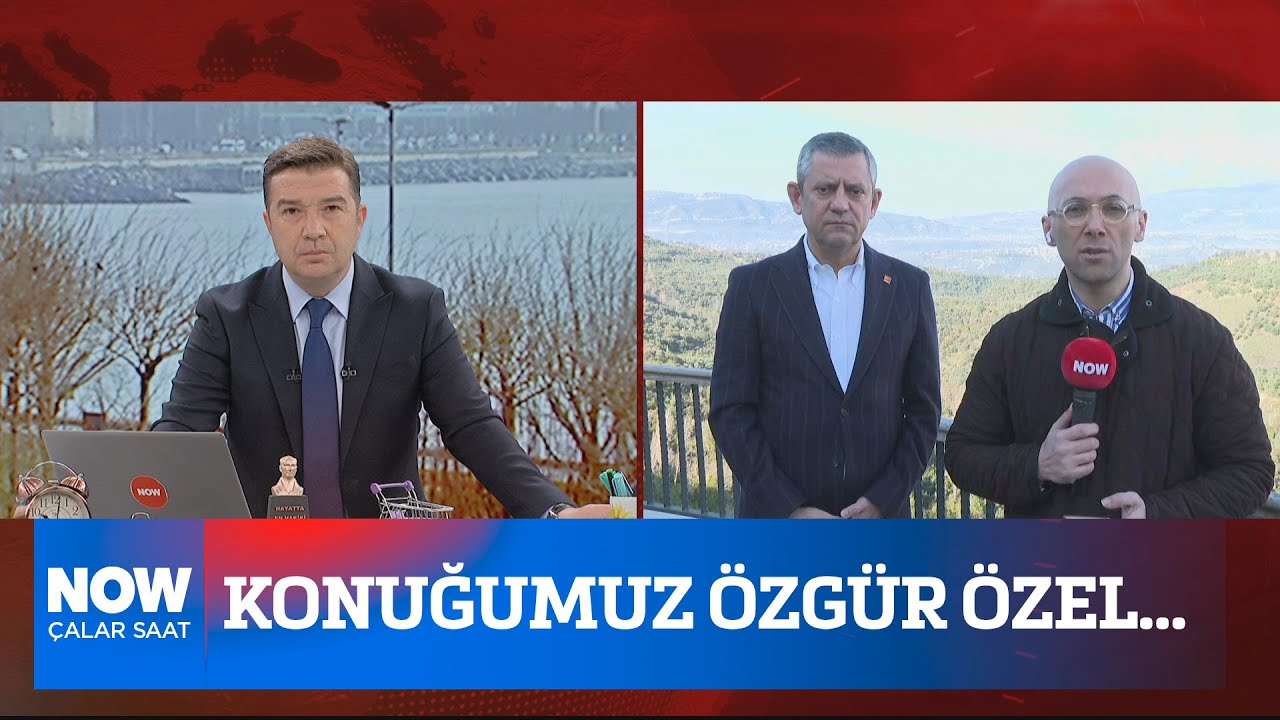 Konuğumuz Özgür Özel... 4 Şubat 2026 İlker Karagöz ile Çalar Saat