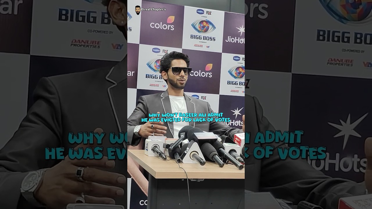 Why Baseer Ali Not Admitting His Eviction From Bigg Boss 19 