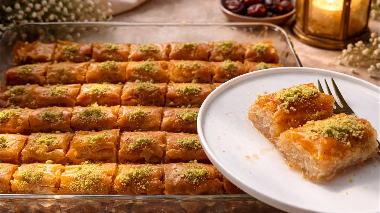 Pa Mundim  , Bakllava me Kadaif dhe Arra – e Shpejtë për Bajram✨