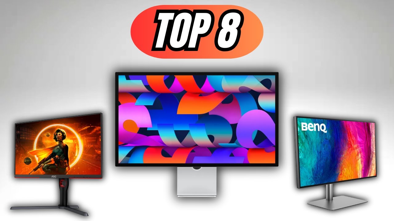 ¿Cuál es el MEJOR Monitor para Ti en 2025? Top Mejores Monitores PC y Mac