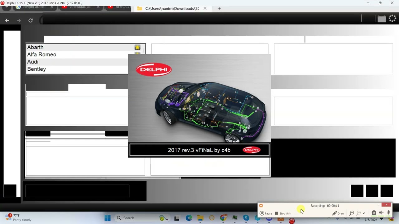delphi autocom 2017 + crack