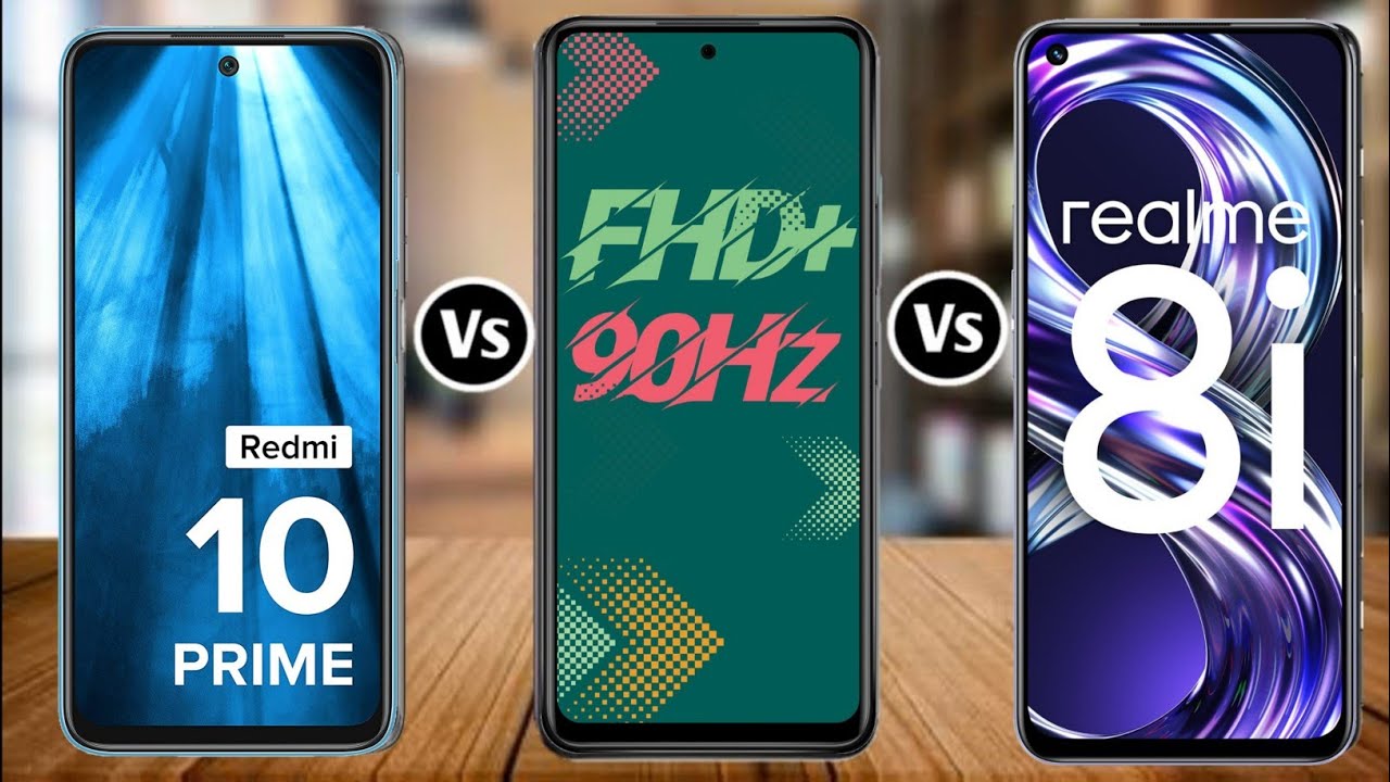 Redmi 10 Prime Vs Infinix Hot 11S Vs Realme 8i