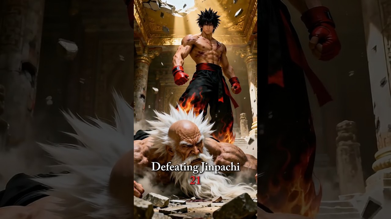 The Life of Jin Kazama &mdash; Tekken Timelapse #jinkazama #tekken8