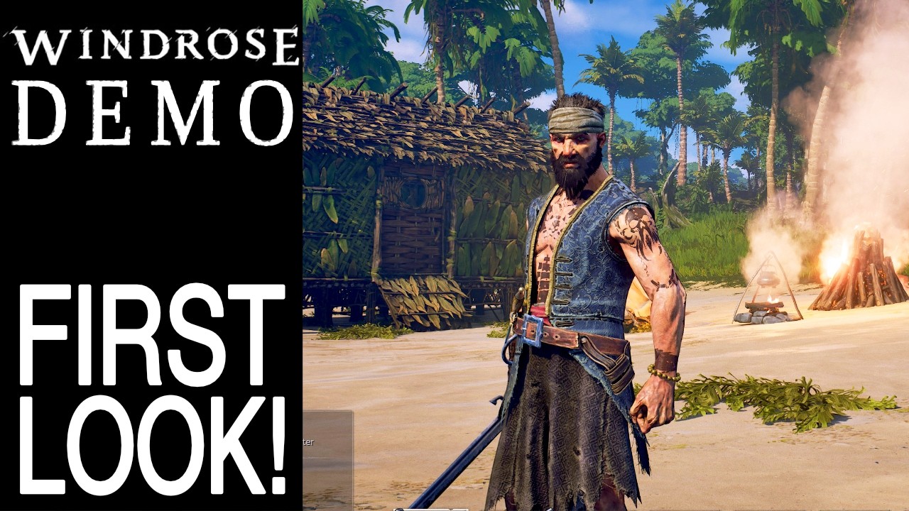 First Look! | Windrose Demo Gameplay | EP 1